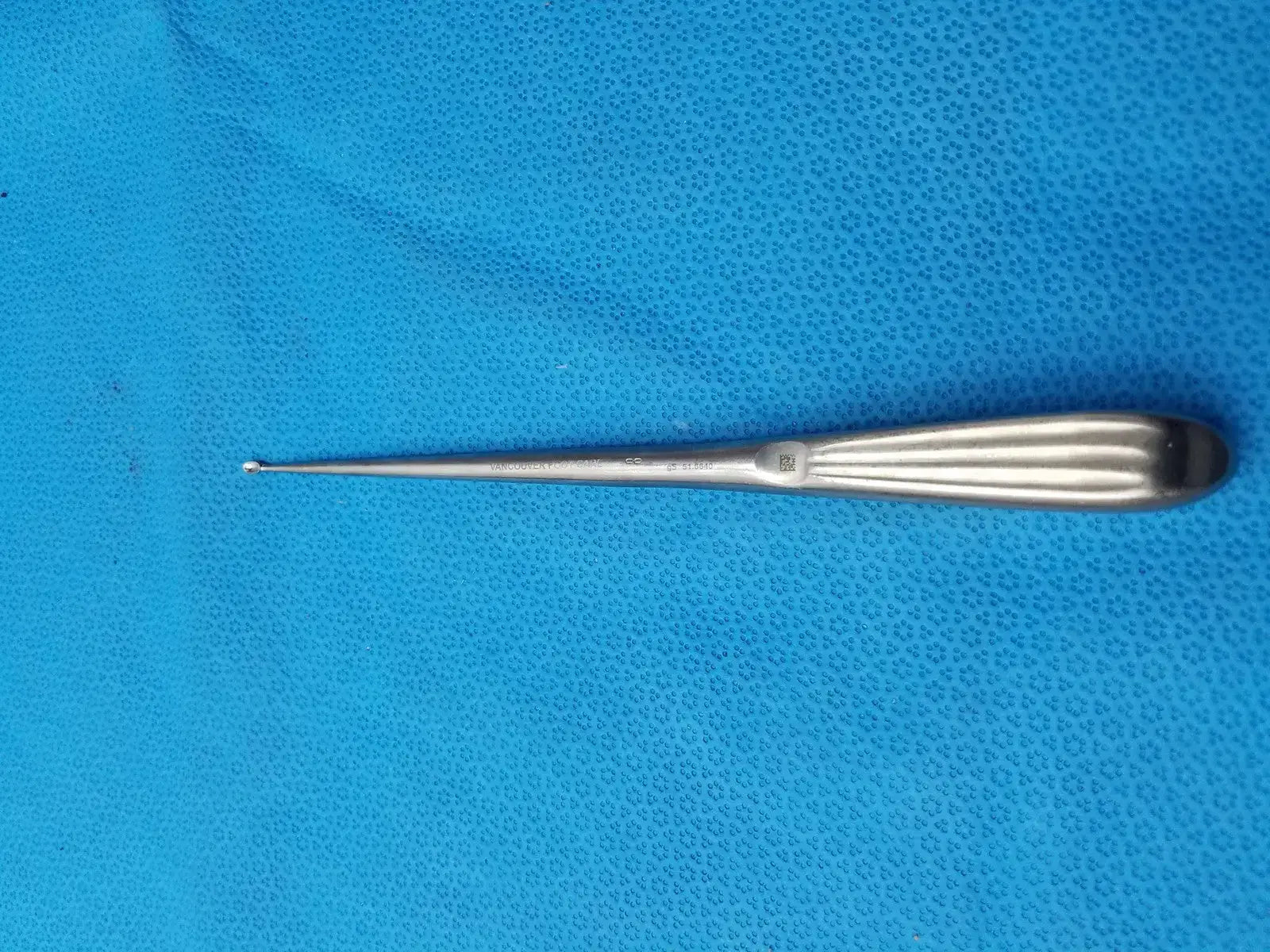Vancouver 51-6640 Spratt Bone Curette Stainless Surgical Orthopedic - Size 8 Bone Curette, second-hand product photo 2