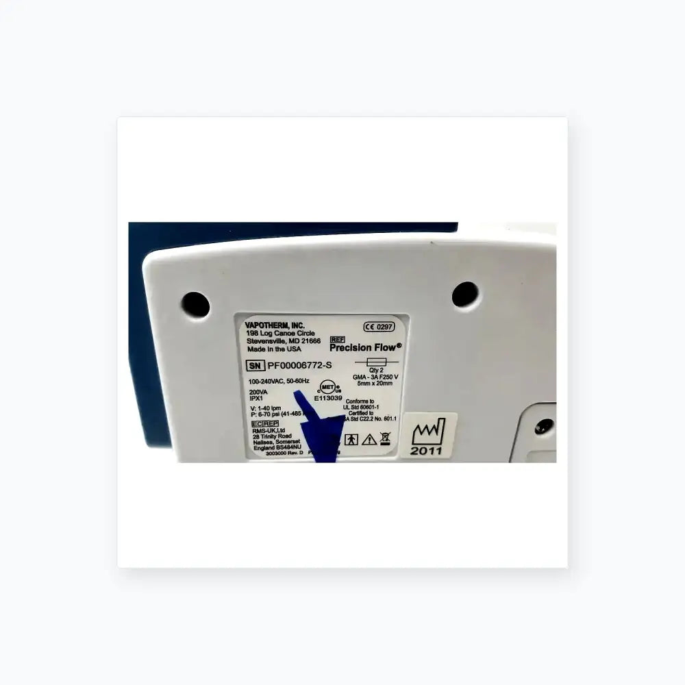 Vapotherm Precision Flow - Tested & Working Respiratory Equipment, second-hand product photo 7