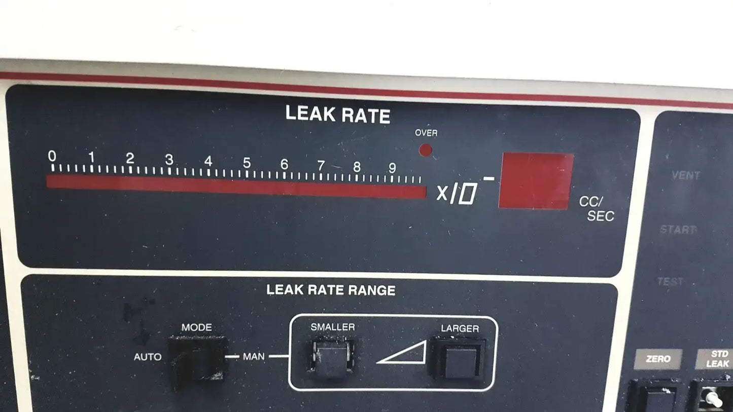Varian Mass Spectrometer Leak Detector - Model 9A7 Mass Spectrometer Leak Detector, second-hand product photo 10