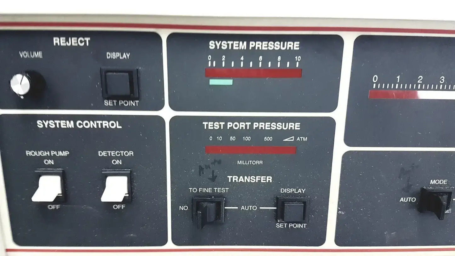 Varian Mass Spectrometer Leak Detector - Model 9A7 Mass Spectrometer Leak Detector, second-hand product photo 11