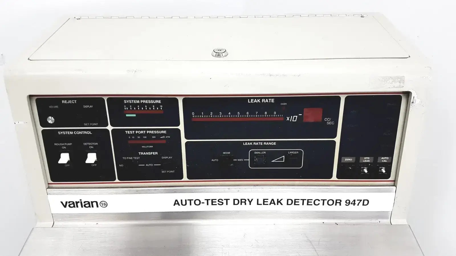 Varian Mass Spectrometer Leak Detector - Model 9A7 Mass Spectrometer Leak Detector, second-hand product photo 13