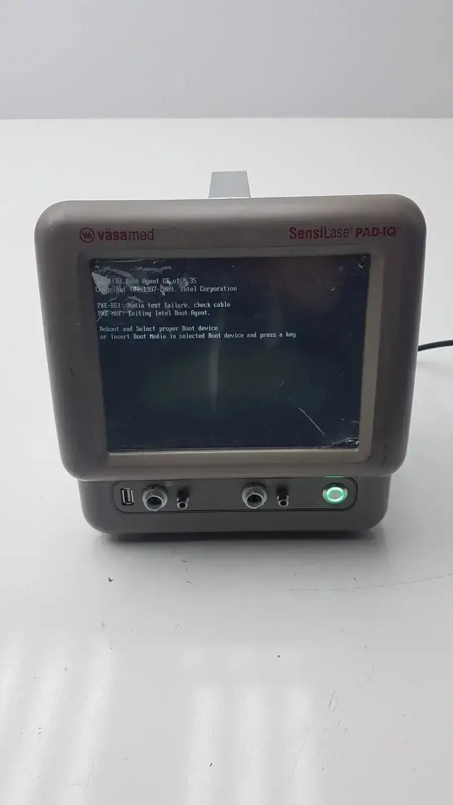Vasmed Vasamed SensiLase Pressure Testing Monitor Ref. PAD-IQ Pressure Testing Monitor, as-is (for parts) product photo 1