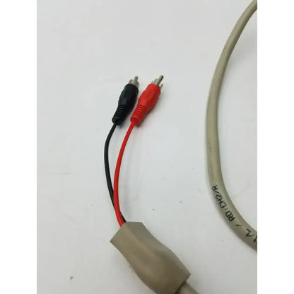 Generic VCR BK CH1/L RD: CH2/R, 2 Sided Black and Red Battery Pin Cable Battery Pin Cable, second-hand product photo 3