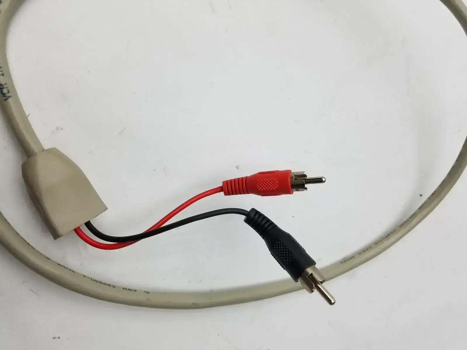 Generic VCR BK CH1/L RD: CH2/R, 2 Sided Black and Red Battery Pin Cable Battery Pin Cable, second-hand product photo 6