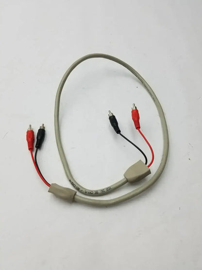Generic VCR BK CH1/L RD: CH2/R, 2 Sided Black and Red Battery Pin Cable Battery Pin Cable, second-hand product photo 7