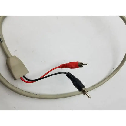 Generic VCR BK CH1/L RD: CH2/R, 2 Sided Black and Red Battery Pin Cable Battery Pin Cable, second-hand product photo 6