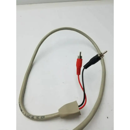 Generic VCR BK CH1/L RD: CH2/R, 2 Sided Black and Red Battery Pin Cable Battery Pin Cable, second-hand product photo 2