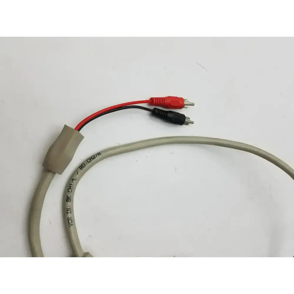 Generic VCR BK CH1/L RD: CH2/R, 2 Sided Black and Red Battery Pin Cable Battery Pin Cable, second-hand product photo 5
