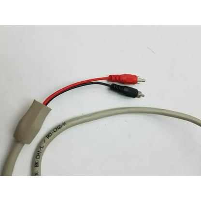 Generic VCR BK CH1/L RD: CH2/R, 2 Sided Black and Red Battery Pin Cable Battery Pin Cable, second-hand product photo 4