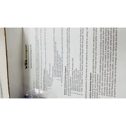 VELscope Mucosal Examination System Model V1 PN 20-1089 Complete Kit Mucosal Examination System, second-hand product photo 16