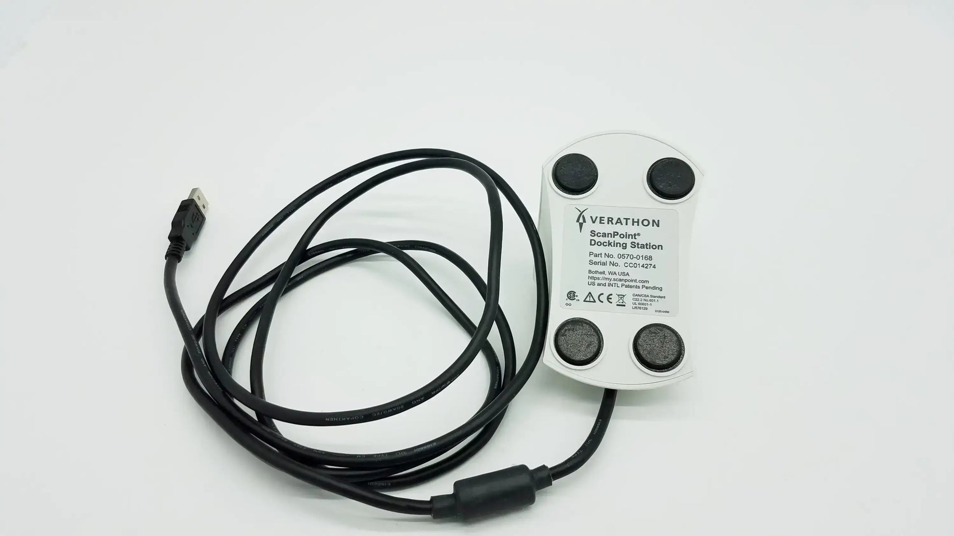 Verathon 0570-0168 BladderScan Probe Scan Point USB Docking Station BladderScan Probe Scan Point USB Docking Station, second-hand product photo 15