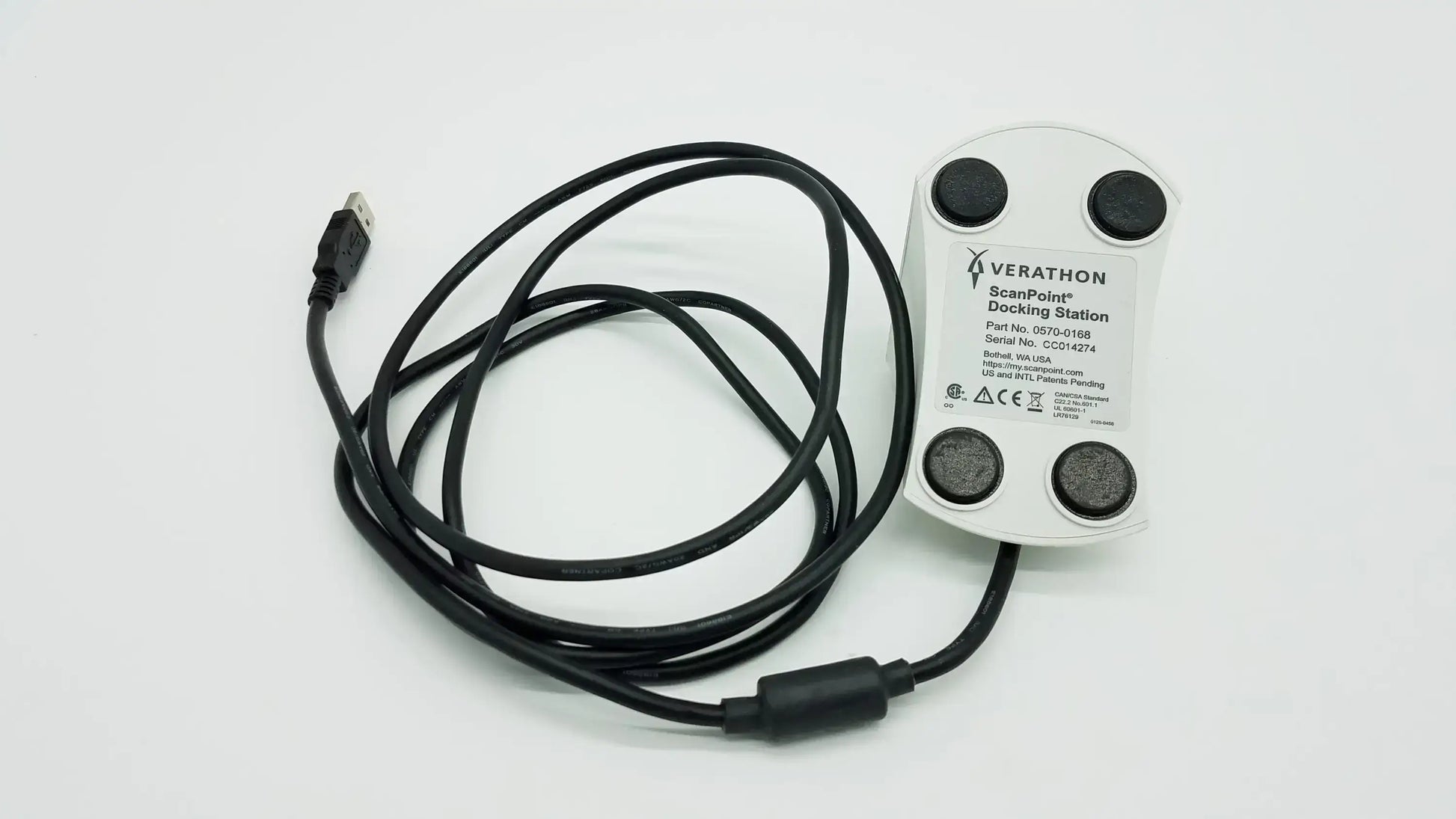 Verathon 0570-0168 BladderScan Probe Scan Point USB Docking Station BladderScan Probe Scan Point USB Docking Station, second-hand product photo 10