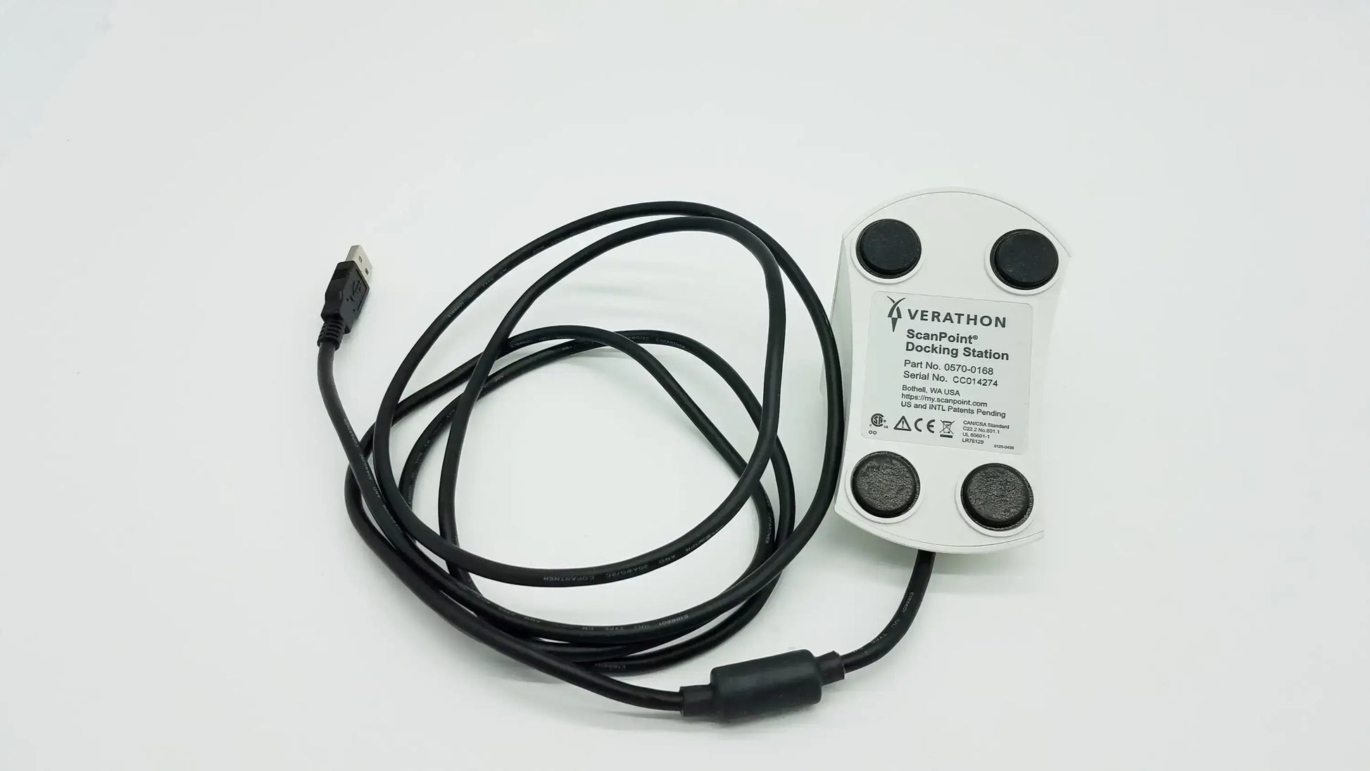 Verathon 0570-0168 BladderScan Probe Scan Point USB Docking Station BladderScan Probe Scan Point USB Docking Station, second-hand product photo 9