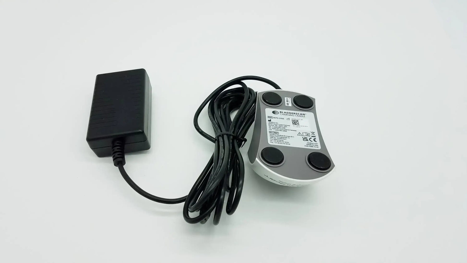 Verathon BladderScan 0570-0155 Charging Cradle With Power Supply Charging Cradle, second-hand product photo 8