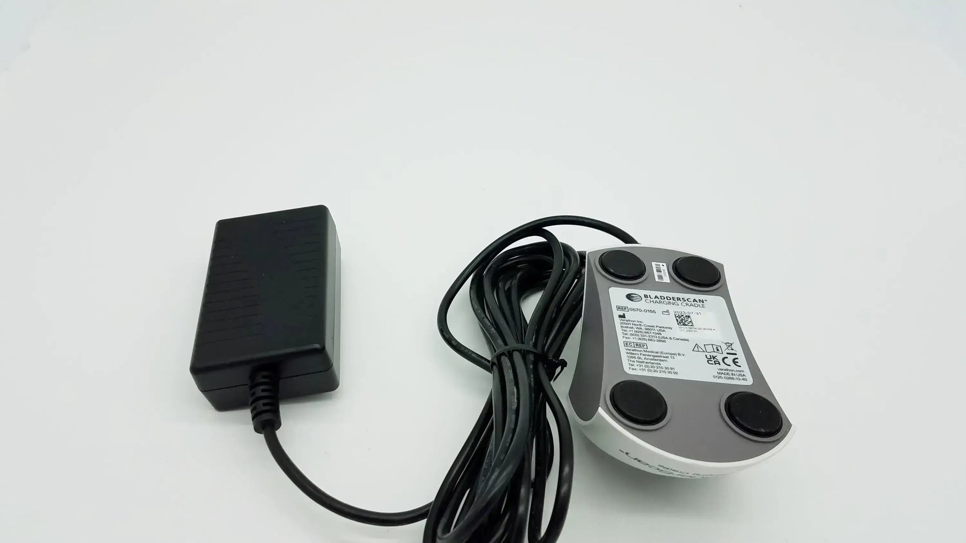 Verathon BladderScan 0570-0155 Charging Cradle With Power Supply Charging Cradle, second-hand product photo 9
