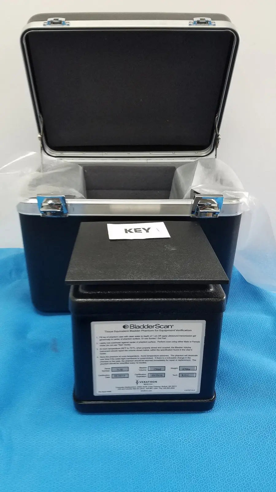 Reuse Medical Verathon BladderScan 0620-0068 Tissue Equivalent Bladder Phantom Other Medical & Lab Equipment, second-hand product photo 1