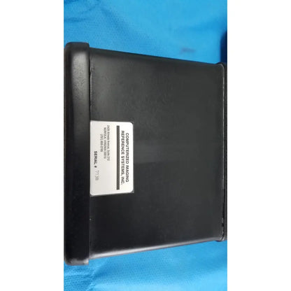 Black rectangular plastic case with white label for verathon bladderscan 0620-0068 tissue equivalent bladder phantom