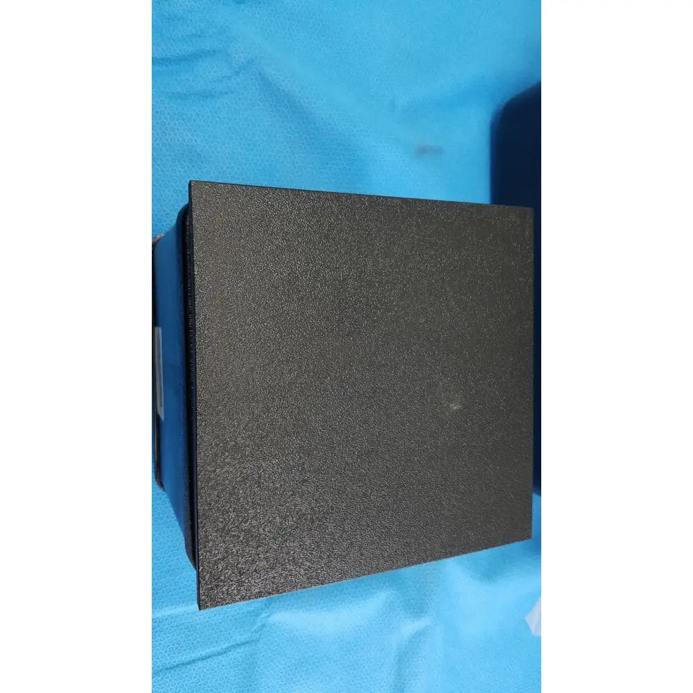 Black textured rectangular tissue equivalent bladder phantom for verathon bladderscan model 0620-0068