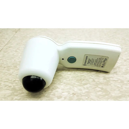 White verathon bladderscan bvi handheld bladder scanner with black spherical tip for bladder volume measurement
