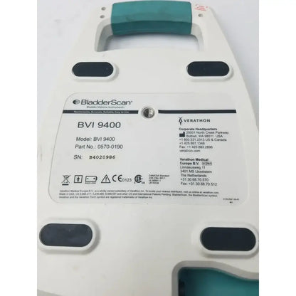 Verathon BladderScan BVI 9400 Bladder Volume Scanner 0570-0190 Bladder Scanner Probe, second-hand product photo 6