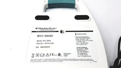 Verathon BladderScan BVI 9400 Ultrasound Imaging System With Probe 0570-0351 Bladder Scanner, as-is (for parts) product photo 8