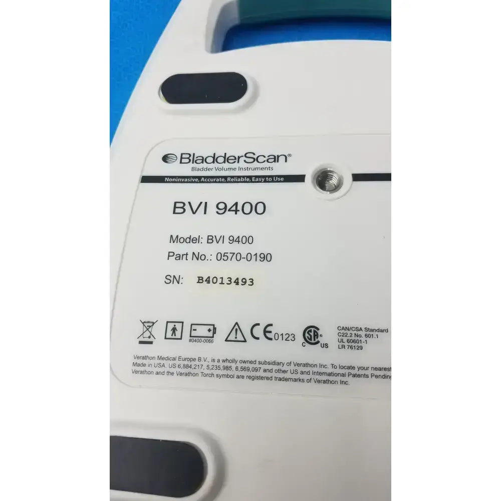 Verathon BVI 9400 Bladder Scan with a Probe Unit Bladder Scanner, second-hand product photo 14