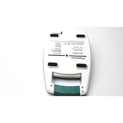 White and green black and decker verathon bvi 9400 bladder scanner with black rubber feet and central handle model sn-b4010970