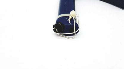 Blue plastic reusable camera blade with black cap and white string for verathon glidescope 0574-0001 usage