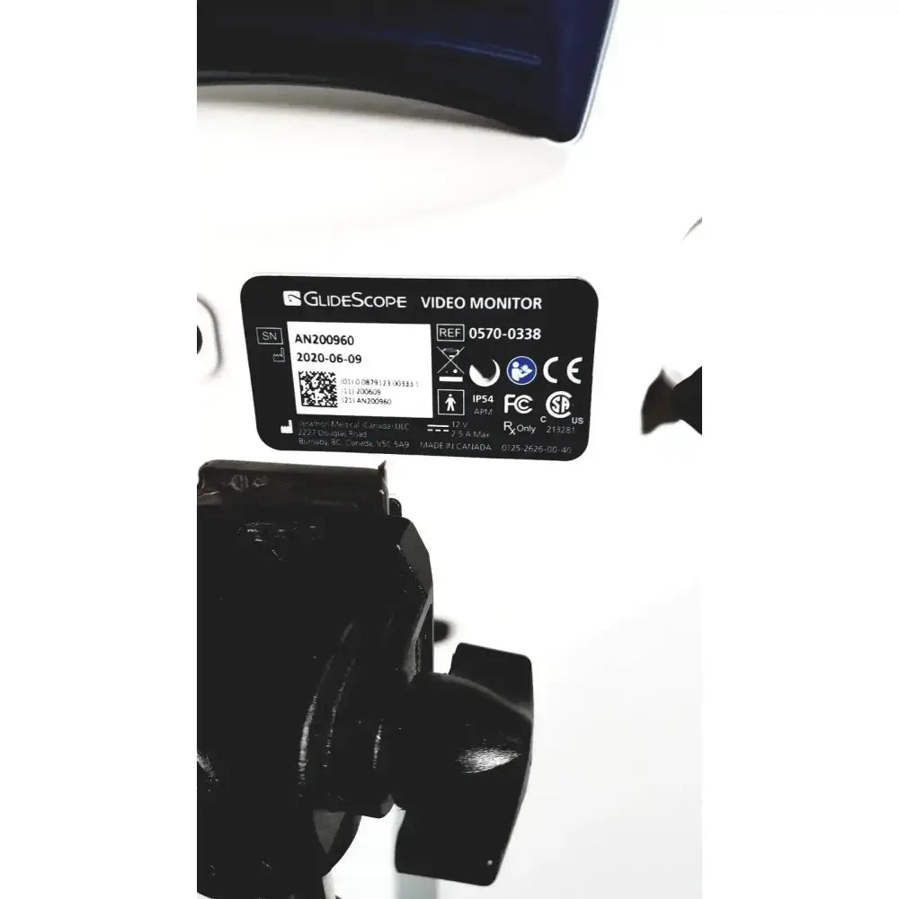 VERATHON Glidescope Cobalt AVL Monitor Video Laryngoscope Display Video Laryngoscope Monitor, second-hand product photo 9