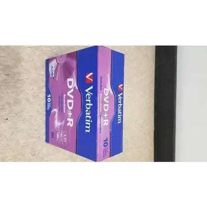 Verbatim dvd+r 10pcs Blank DVD Media, second-hand product photo 2