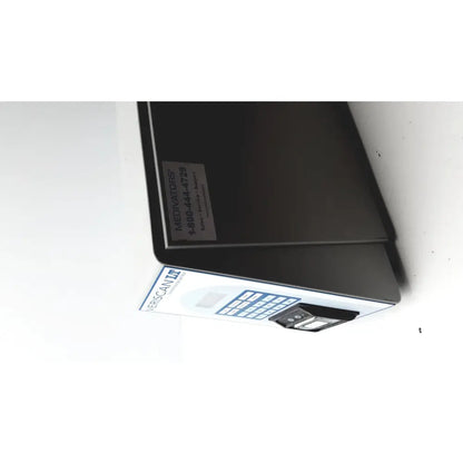 Veriscan lt automated endoscope leak tester with black american scan llc scanner, keypad, and paper insertion slot
