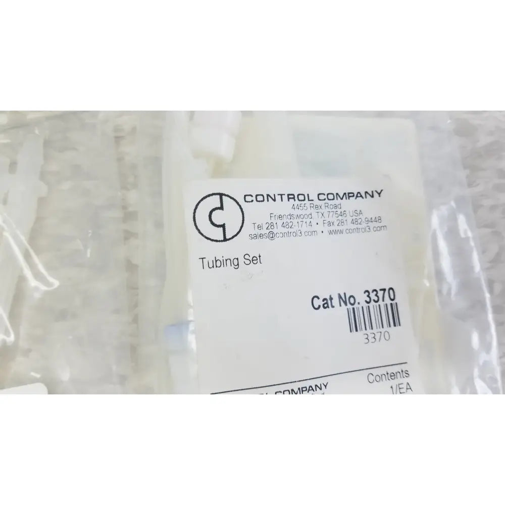Control company tubing set in transparent material for verities analyzer clinical laboratory diagnostic system use