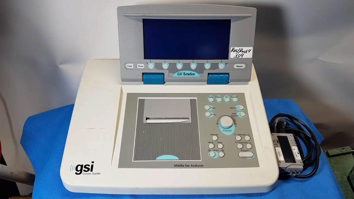 Reuse Medical Viasys GSI Tympstar Middle Ear Analyzer 2000-9677 Tympanometers & Audiometers, second-hand product photo 1