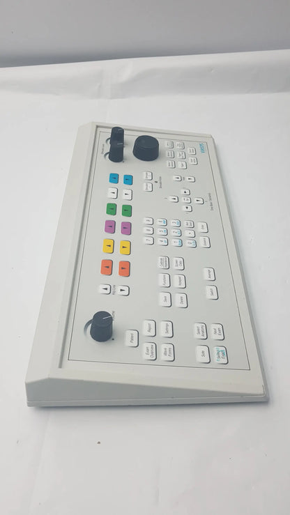 Gray Viasys Healthcare EMG VS-Control Panel with colorful function buttons and black rotary knobs compatible control panel