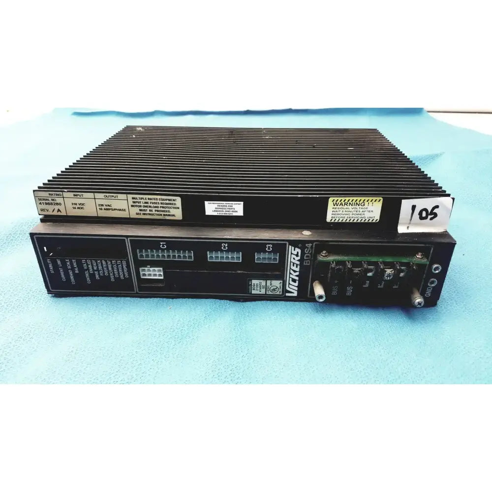 Vickers Servo Drive BDS4 21023 414W32 GZ Servo Drive, second-hand product photo 2