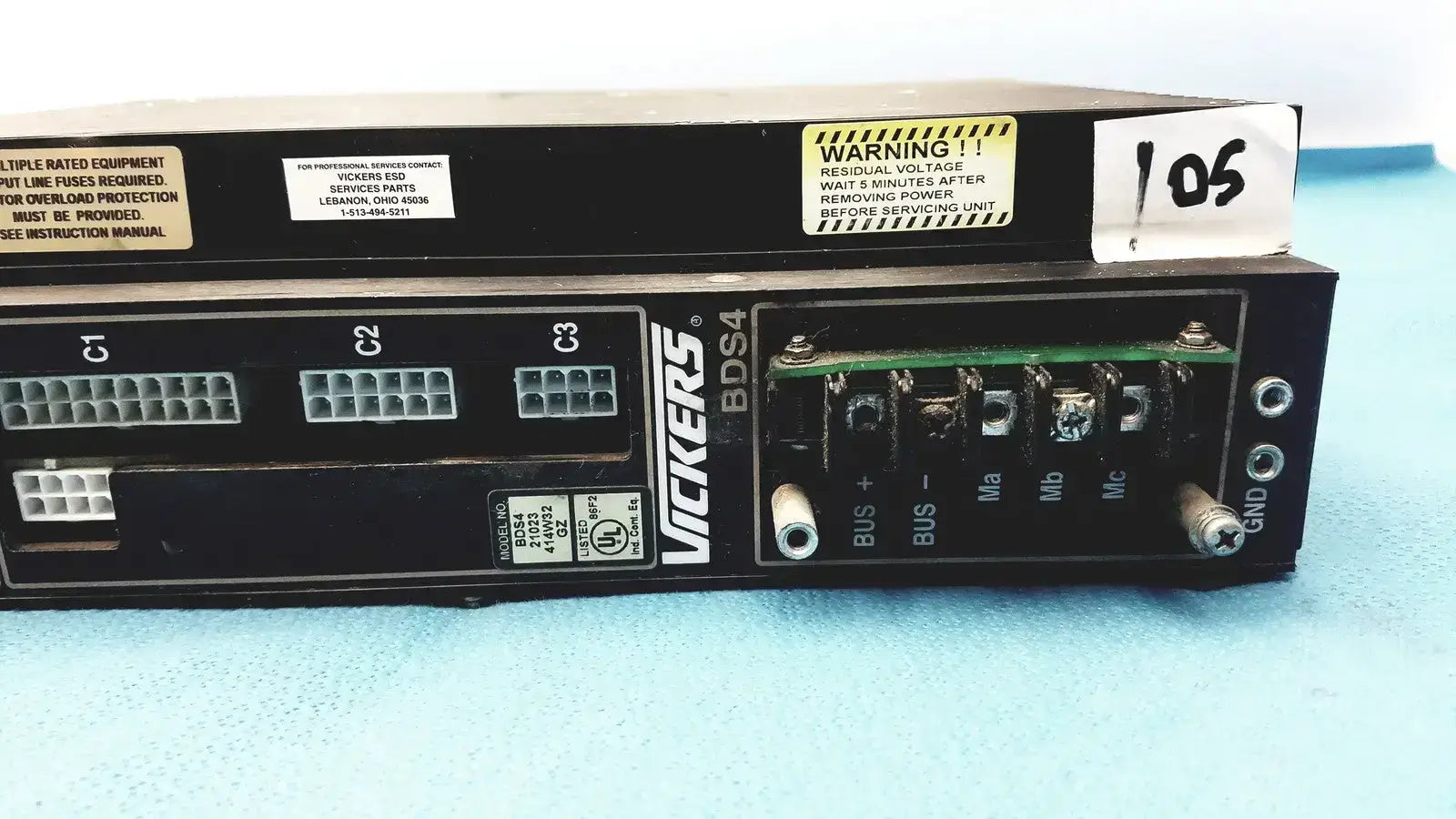 Vickers Servo Drive BDS4 21023 414W32 GZ Servo Drive, second-hand product photo 7