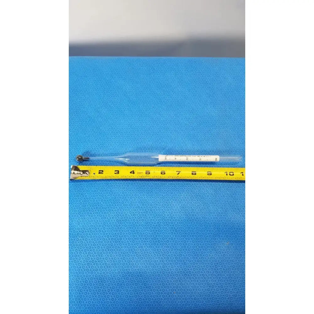 Unbranded Vintage Brew and Mash Tester Glass Beer Hydrometer 60° Specific Gravity Scale Laboratory Hydrometer, second-hand product photo 1