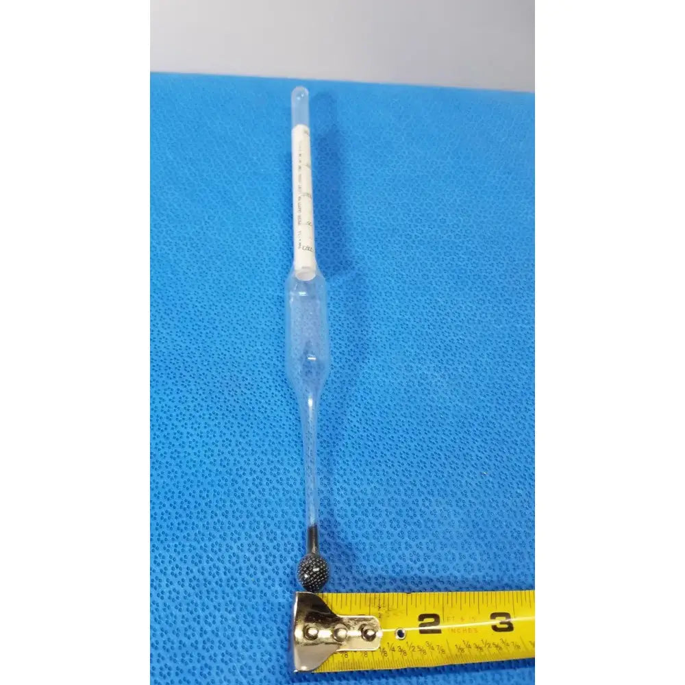 Unbranded Vintage Brew and Mash Tester Glass Beer Hydrometer 60° Specific Gravity Scale Laboratory Hydrometer, second-hand product photo 3