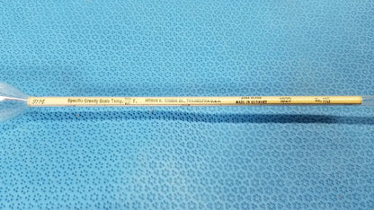 Generic Vintage Brew and Mash Tester Glass Beer Hydrometer 600/60 Specific Gravity Laboratory Hydrometer, second-hand product photo 5