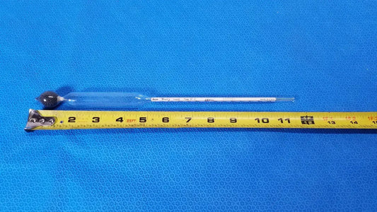 Unbranded Vintage Floating Long Mash & Brew Tester Thermometer German Made Lab Tool Laboratory Thermometer, second-hand product photo 2