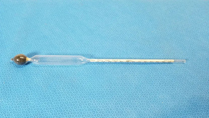 Unbranded Vintage Floating Long Mash & Brew Tester Thermometer German Made Lab Tool Laboratory Thermometer, second-hand product photo 1