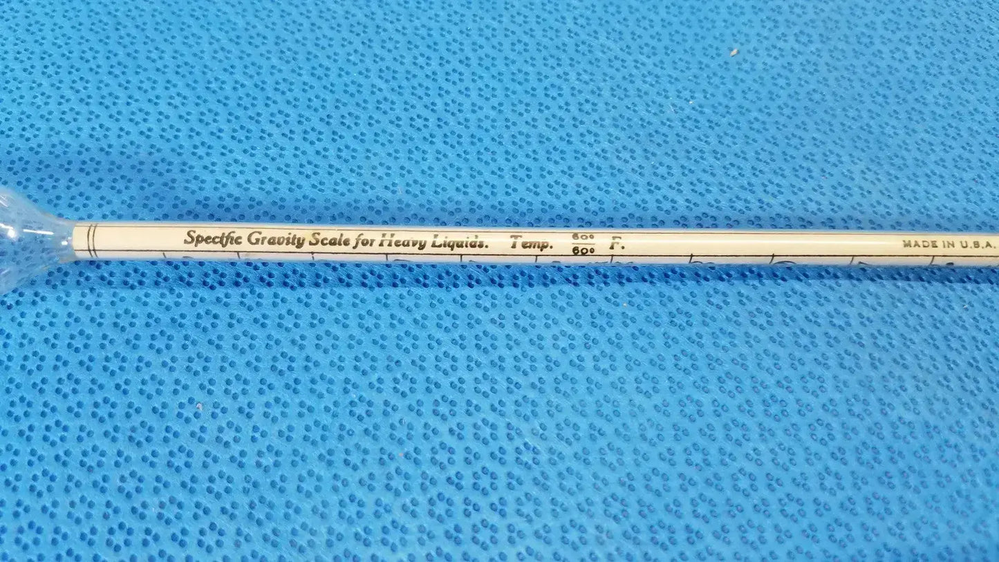 Unbranded Vintage Long Floating Mash & Brew Tester Thermometer German Made Lab Tool Laboratory Thermometer, second-hand product photo 4