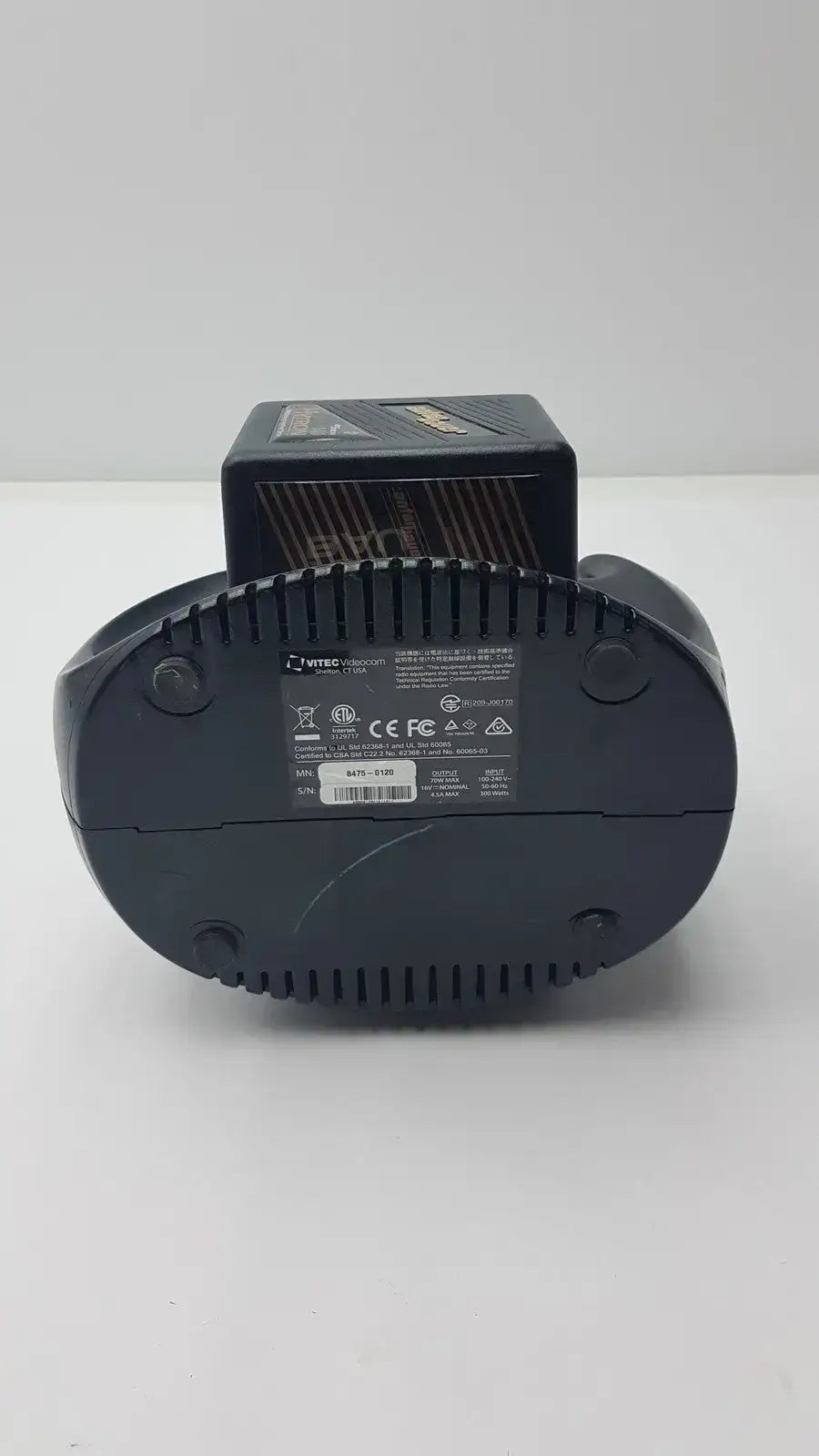 Vitec Videocam 8475-0120 Anton Bauer Charger Hytron 140 Battery Charger, second-hand product photo 7