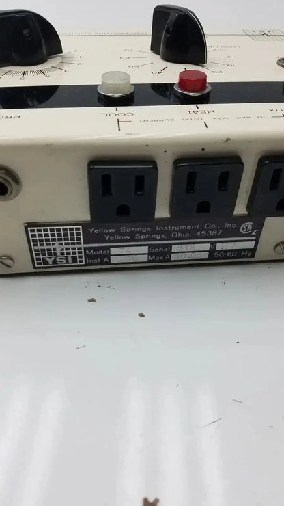 VSI Thermistemp Temperature Controller Model 74, -10-70°C 10 Amps Temperature Controller, second-hand product photo 2