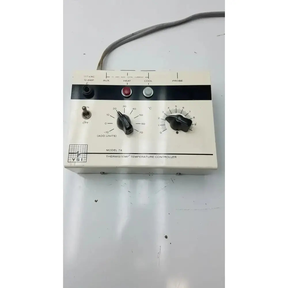 VSI Thermistemp Temperature Controller Model 74, -10-70°C 10 Amps Temperature Controller, second-hand product photo 5