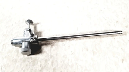 Stainless steel vwgh cat endoscope sheath with long slender shaft and three adjustable knobs for reuse medical applications