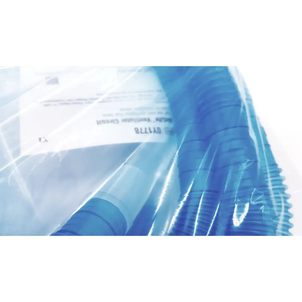 Blue corrugated plastic tubing in clear packaging for vyaire 0y1778 airlife ventilator circuit product