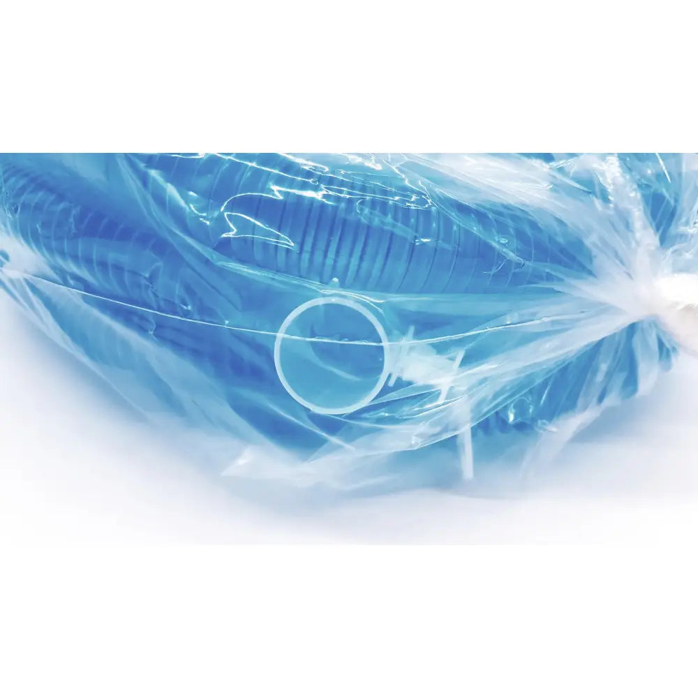 Blue translucent plastic tubing bundled in a clear bag for vyaire 0y1778 airlife ventilator circuit use