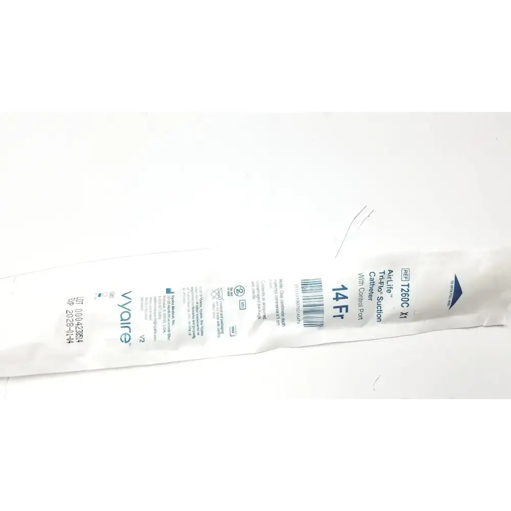 Vyaire AirLife Tri-Flo Suction Catheter, 14Fr (T260C X1) Suction Catheter, second-hand product photo 2