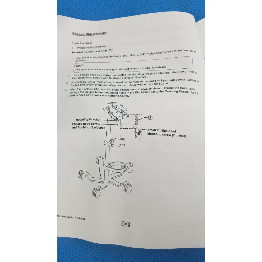Vyaire Medical LTV Series Ventilator Floor Stand - Floor stand / mobile support frame